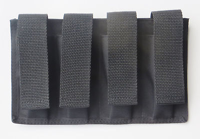 #ad Quad Magazine Pouch 9MM 40 Samp;W 45 ACP Double Stacked Magazines