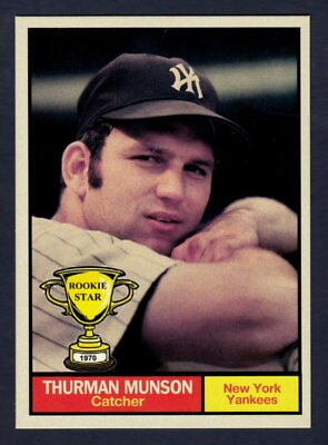 #ad Thurman Munson #x27;70 NY Yankees Rookie Stars #11 by Monarch Corona NM cond.