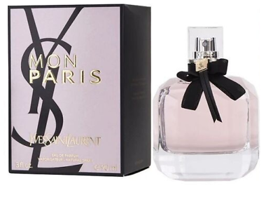 #ad Mon Paris 3 oz Perfume by Yves Saint Laurent 90 ml EDP Spray Sealed in Box New