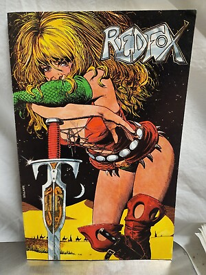 #ad The BOOK OF REDFOX #1 TPB 1986 Harrier Bolland Trade Paperback NM 1ST Printing