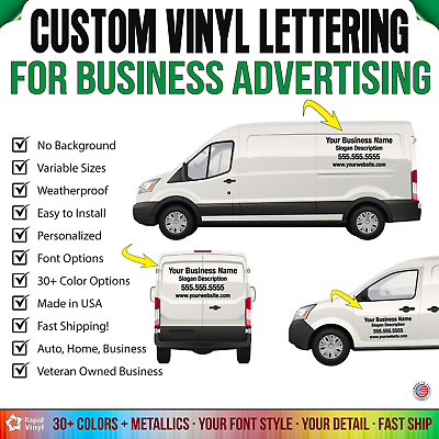 #ad Custom Vinyl Lettering For Business Name Advertising Store Windows Truck Trailer
