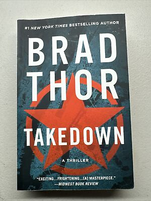 #ad #ad Takedown : A Thriller Paperback Brad Thor