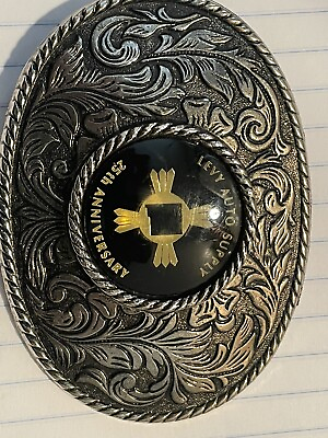 #ad LEVY AUTO SUPPLY BELT BUCKLE