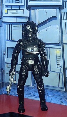#ad Star Wars Black Series Tie Fighter Pilot figure