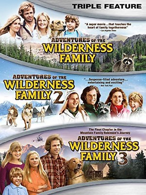 #ad The Adventures of the Wilderness Family Triple Feature New DVD 3 Pack