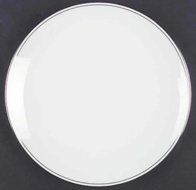 #ad Lenox Federal Platinum Grande Dinner Plate P3028