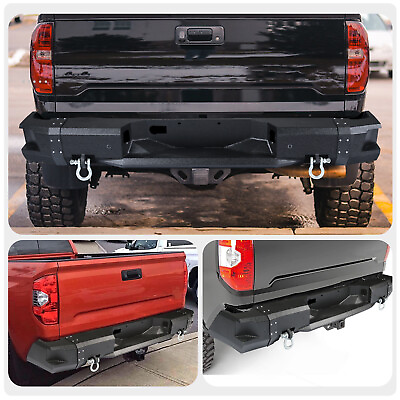 #ad Rear Bumper Fit for 2014 2015 2020 Toyota Tundra unlimited Textured