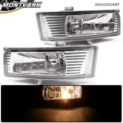 #ad Fit For 05 06 Toyota Camry Clear Bumper Fog Lights Driving Lamps W Switch
