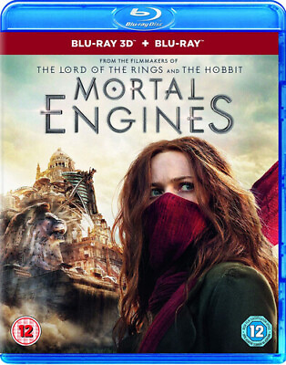 #ad Mortal Engines 3D amp; 2D Versions New Blu ray 3D With Blu Ray UK Import