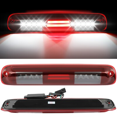 #ad LED 3RD Brake Light 01 06 for GMC Sierra 1500 2500 3500 HD 923240 Red Lens