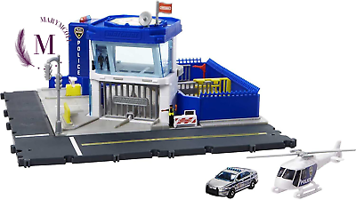 #ad Matchbox Action Drivers Police Station Dispatch Playset with Lights amp; Sounds