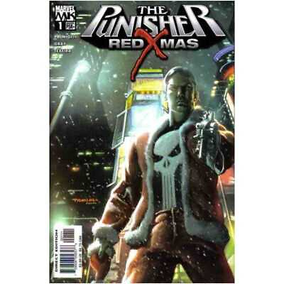 #ad Punisher 2004 series Red X Mas #1 in Near Mint condition. Marvel comics qquot;