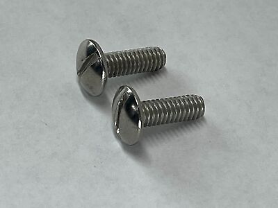 #ad Federal Signal Twinsonic Pair 2 of End Cap Screws Stainless Steel NEW
