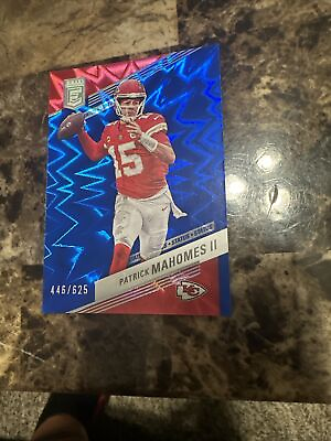 #ad Patrick Mahomes Elite Card Numbered 446 625 And 5 Other Cards