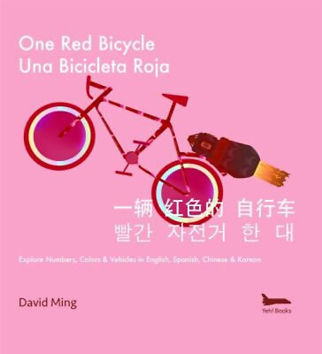 #ad One Red Bicycle: Explore Numbers Colors and Vehicles in English