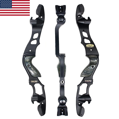 #ad 19quot; ILF Recurve Bow Riser Handle Takedown American Hunting Bow Archery Shooting