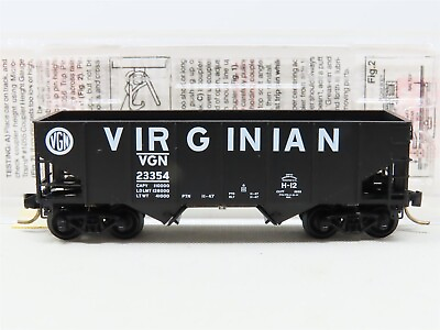 #ad N Scale Micro Trains MTL 56200 VGN Virginian 33#x27; 2 Bay Open Hopper #23354