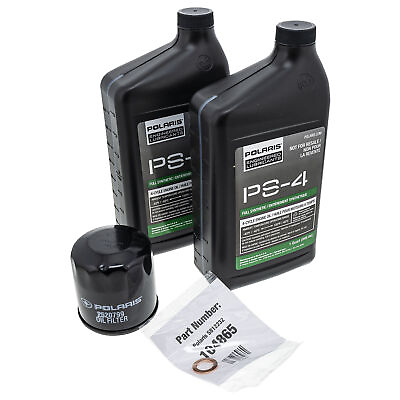 #ad Polaris 2877473 PS 4 Oil Change Kit For 300 500 Ranger Sportsman 1000 850 570