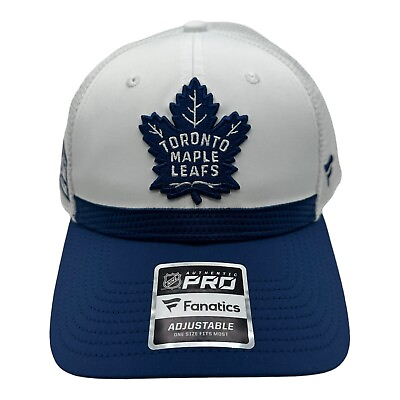 #ad #ad NWT Fanatics Toronto Maple Leafs NHL Adjustable Mesh Back Snapback Hat Cap OSFM