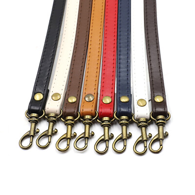#ad DIY Adjustable Saddle Shoulder Bag Belts Strap Crossbody Replacement Handbag 47quot;