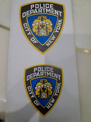 #ad #ad Window Car Decal Police Department NYPD