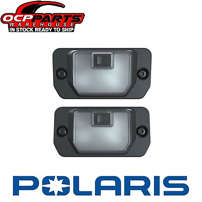 #ad POLARIS LED DOME LIGHTS FRONT AND REAR XPEDITION XP5 ADV5 MODELS ONLY OEM