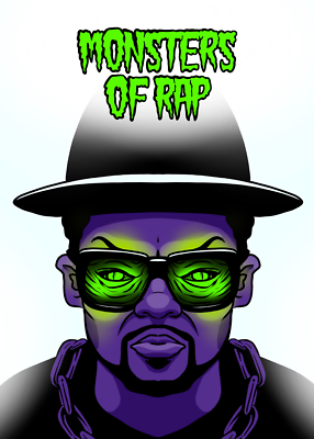 #ad NFT Monsters of Rap Dangerous Darryl Mack RUN DMC Digital Card Mint #079