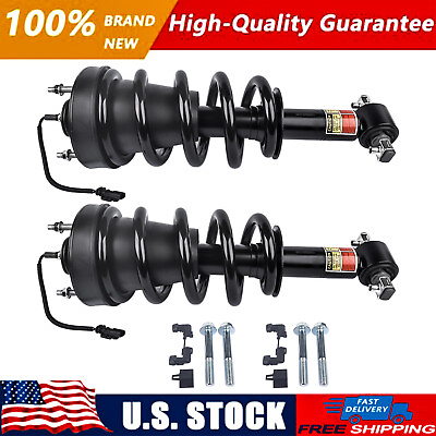 #ad Pair Front Shock Strut Coil Spring Assembly for Cadillac Chevrolet GMC 2015 2020