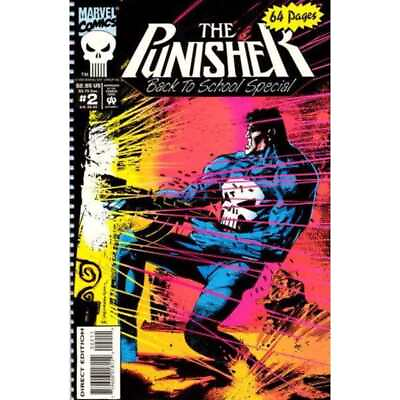 #ad Punisher 1987 series Back to School Special #2 in NM minus. Marvel comics k#x27;