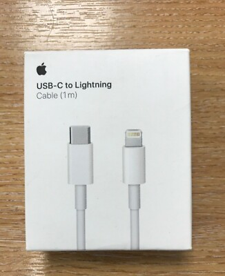 #ad GENUINE ORIGINAL Apple iPhone 14 13 12 11 Charger Type C to Lightning Cable 1M