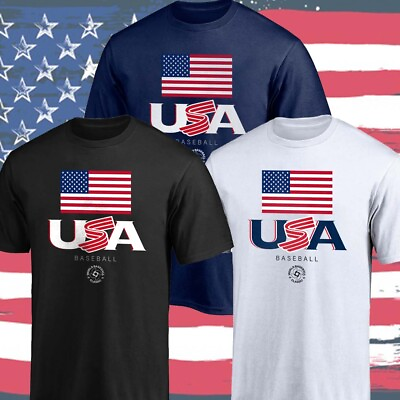 NEW HOT United States LEGENDS 2023 World Baseball Classic Federation T Shirt