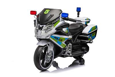 #ad 12V Electric Motorcycle Kids Ride On Police Motorcycle for Toddler Boys Girls