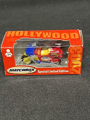 #ad #ad Matchbox Police Motorcycle 2003 Hollywood Limited Model Toy Fair Hero City Rare
