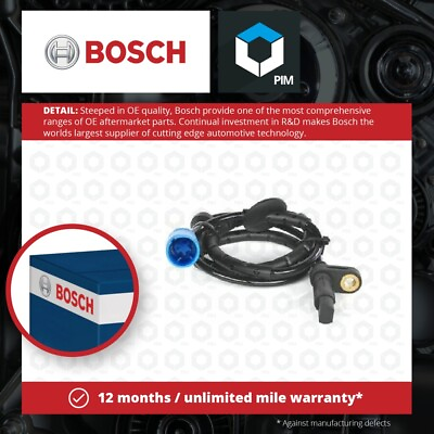 #ad ABS Sensor fits ROVER 75 RJ 2.0D Front 99 to 05 204D2 Wheel Speed Genuine Bosch