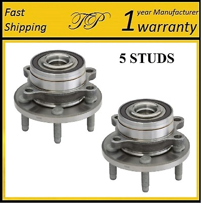 #ad FRONT Wheel Hub Bearing Assembly For 13 16 FORD POLICE INTERCEPTOR UTILITY PAIR