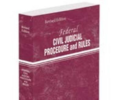 #ad #ad Federal Civil Judicial Procedure and Rules 2019 West Group