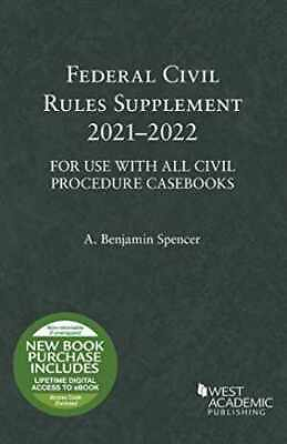 #ad #ad Federal Civil Rules Supplement Paperback by Spencer A. Very Good