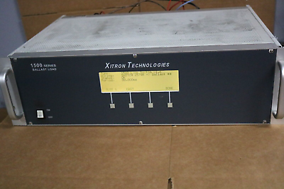 #ad Xitron Technologies 1500 Series BALLAST LOAD PRE OWNED .