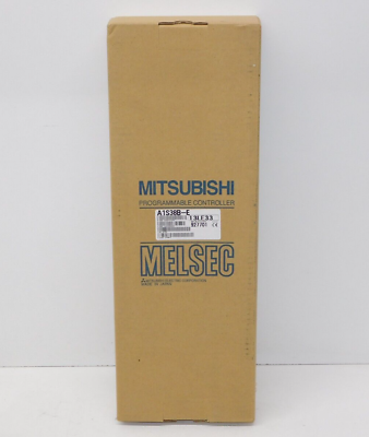 #ad New Mitsubishi A1S38B E Melsec PLC 8 Module Slot CPU Back Rack Base Unit in Box