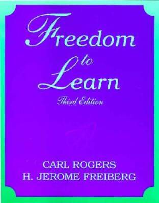 #ad Freedom to Learn 3rd Edition Paperback By Rogers Carl R. ACCEPTABLE