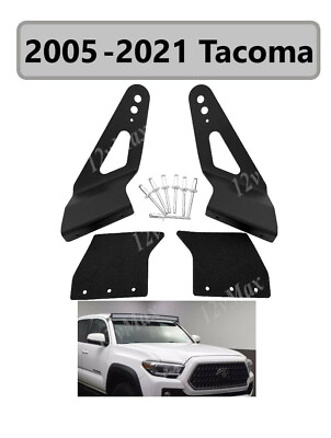 #ad #ad NEW 52quot; Curved LED Door Mounting Brackets for Toyota Tacoma 2005 2020