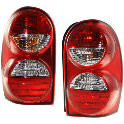 #ad Fits 2005 2007 Jeep Liberty Pair Rear Tail Lights Driver and Passenger Side