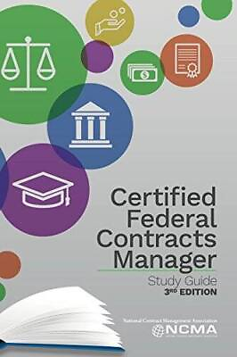 #ad Certified Federal Contracts Manager Study Guide 3rd Edition Paperback GOOD