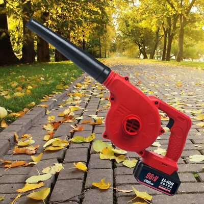 #ad Cordless Blower Handheld Leaf Blower with Battery and Charger Portable 20V NEW