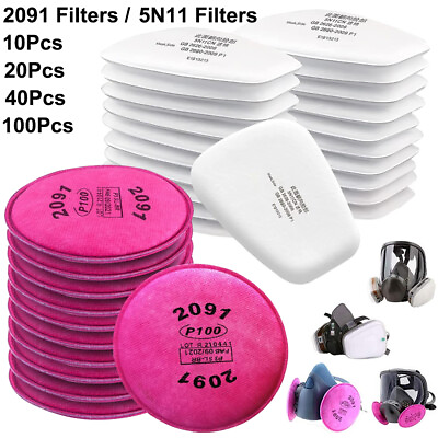 #ad 2091 Filters 5N11 Filters Replacement for 6000 6800 7000 Series Respirators US