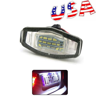 #ad For Acura TL TSX MDX Honda Civic Accord 18 License Plate Light Direct LED 2Pcs