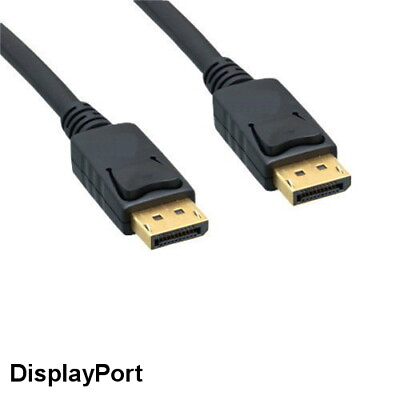 #ad Kentek 3 ft DisplayPort DP 1.2 Cable Male to Male Latch 20 Pin 28AWG Ultra HD 4K