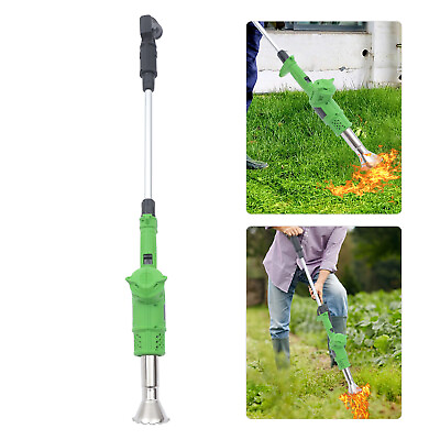 #ad 3in1 Electric Grass Killer Flame Weeder Lawn Garden Electric Weed Burner Nozzle
