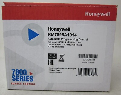 #ad New Honeywell RM7895A1014 Burner Control Honeywell RM7895A 1014