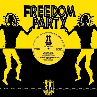 #ad VARIOUS ARTISTS FREEDOM PARTY NEW 12 INCH VINYL SINGLE